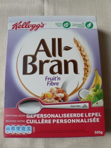 Kellogg's All-Bran Fruit'n Fibre - Vegan Stuff in Belgium
